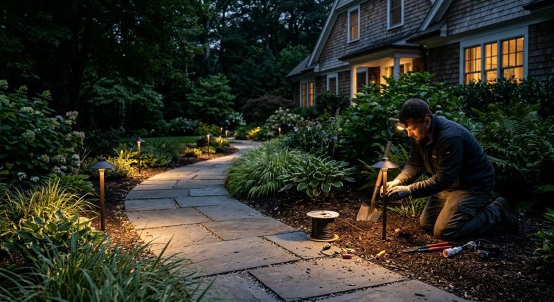 Landscape Lighting Installation in Pasadena, CA