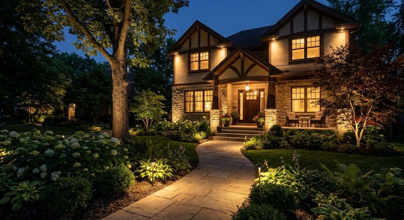 Landscape Lighting Installation in Utah County, UT