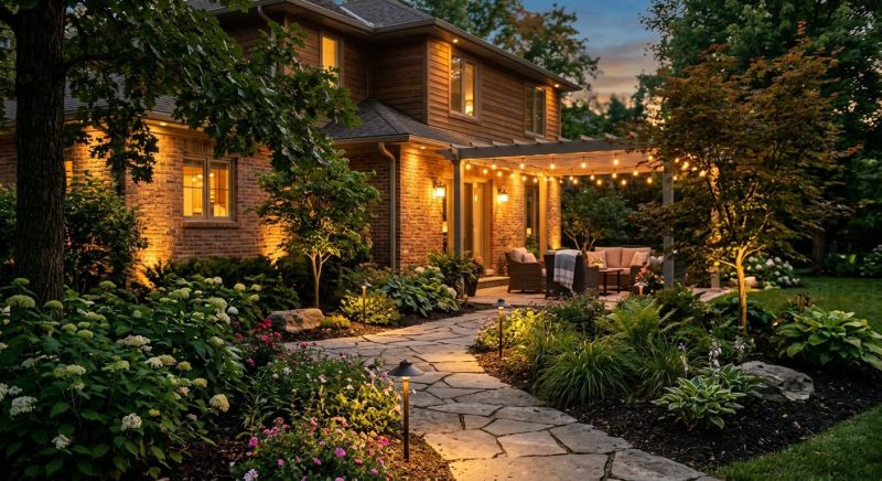 Terrace Lighting Installation in Honolulu, HI
